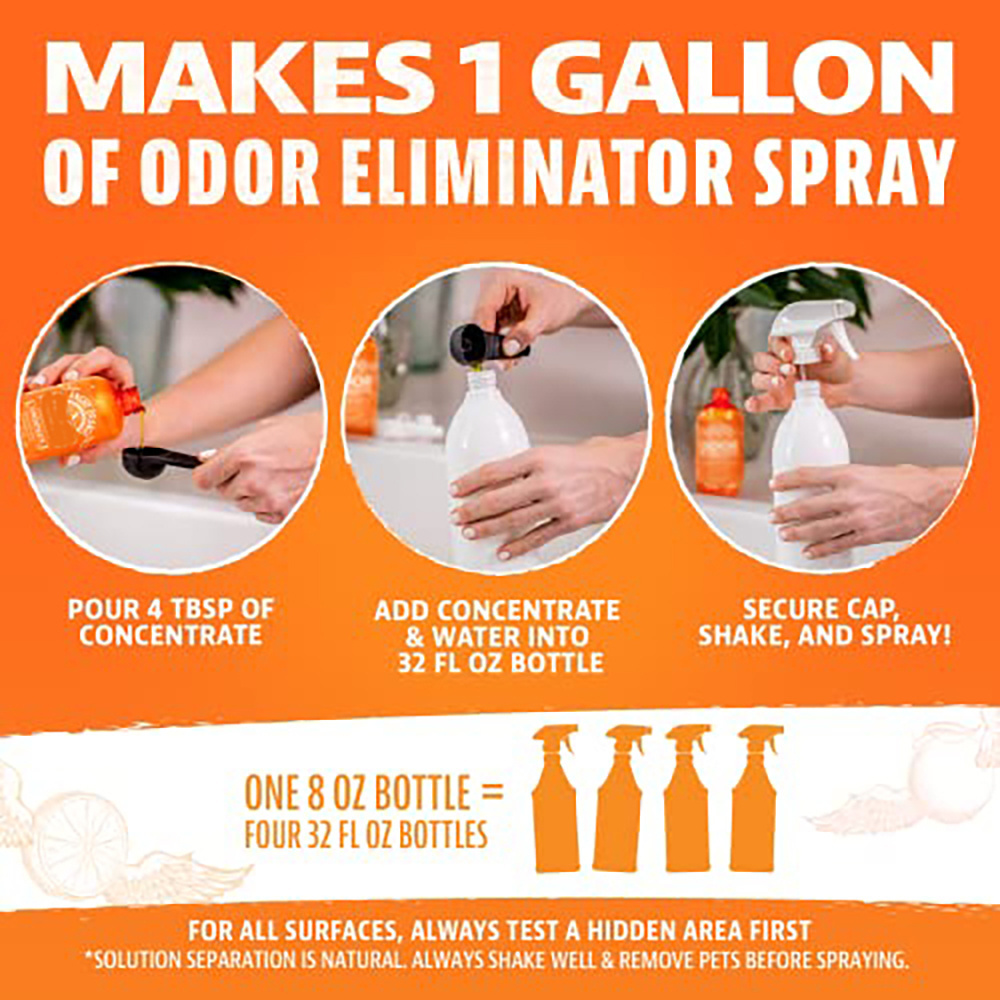 Odor Remover Products Citrus Concentrate Pet Odor Eliminator For Home