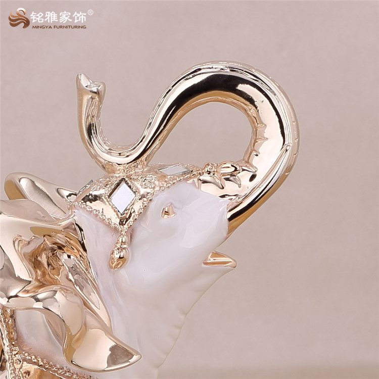 guangzhou wholesale resin craft home decoration thailand elephant statue