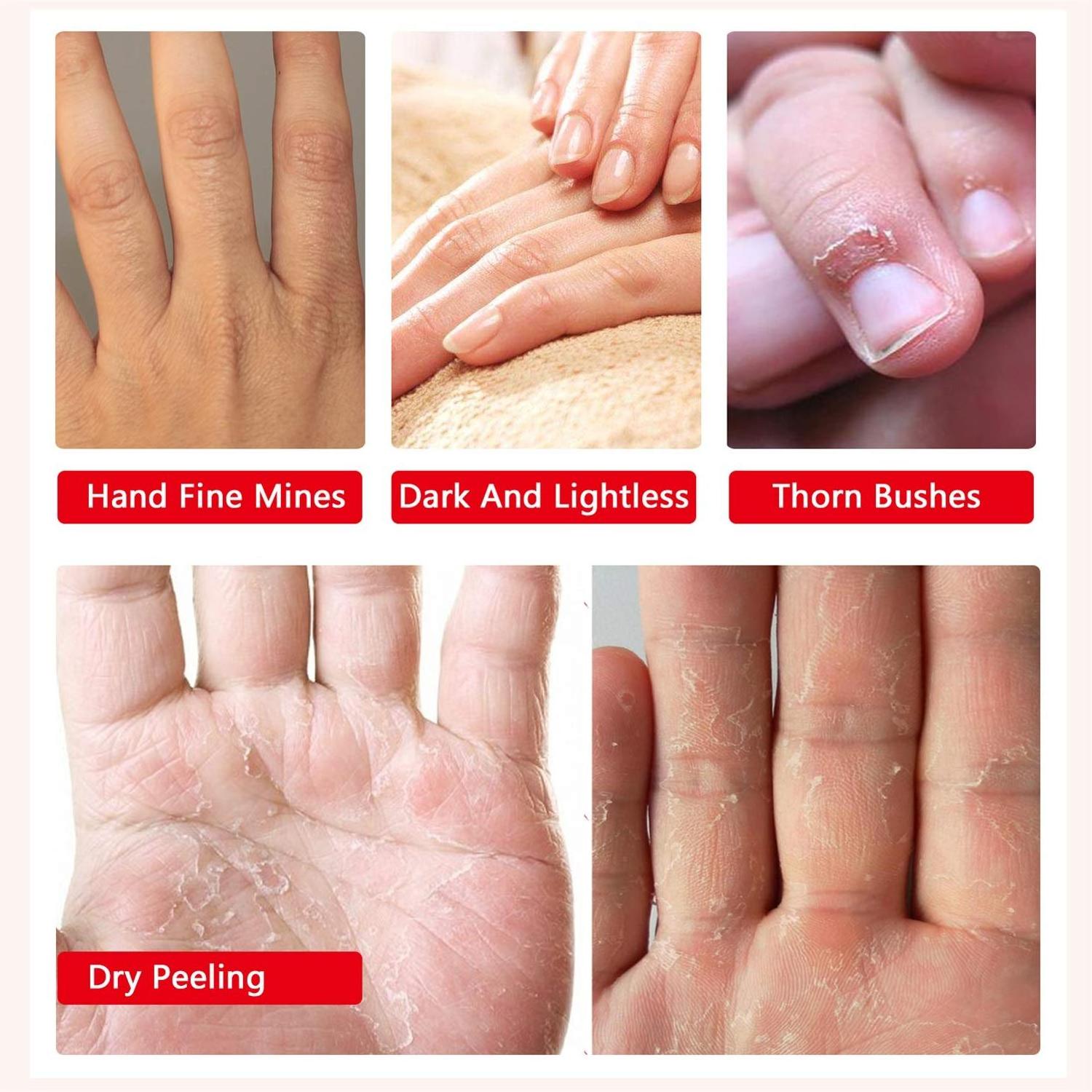 Hot Sale Moisturizing Hand Mask Glove Remove Feet Dead Skin Callus Repair Rough Hands