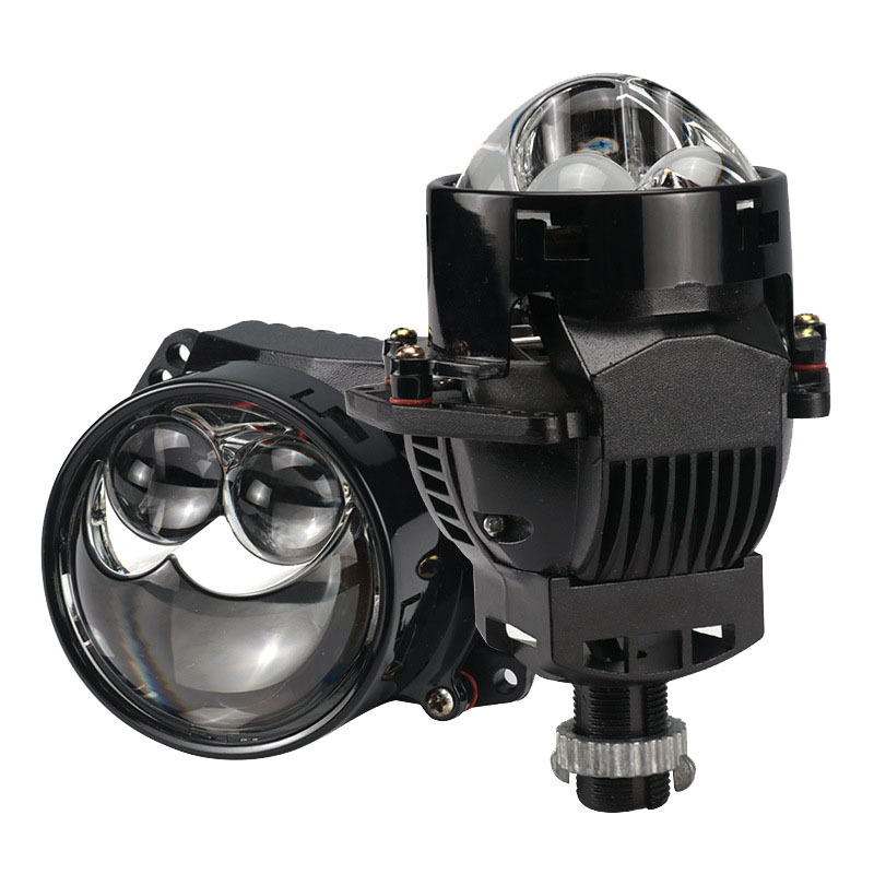 3 Inch Super Bright Bi-led &Laser Lens H4 H7 9005 9006 12V 24V Headlight Projector Bi LED