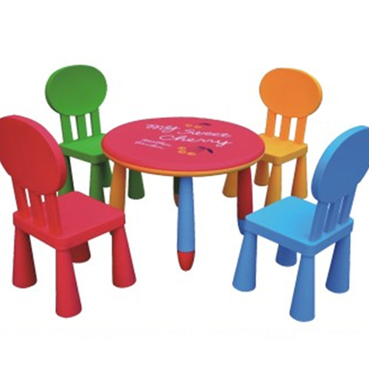 Kids round table and chair kids