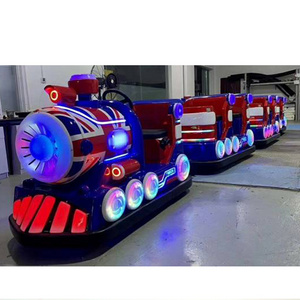 Hot sale popular children amusement park electric trackless ride train trains