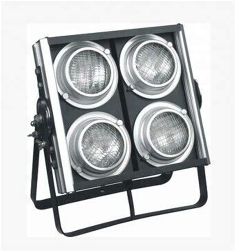 High power 4 x100W audience lights traditional Q650 Par36 120V 650W*4 Blinder Light for theater