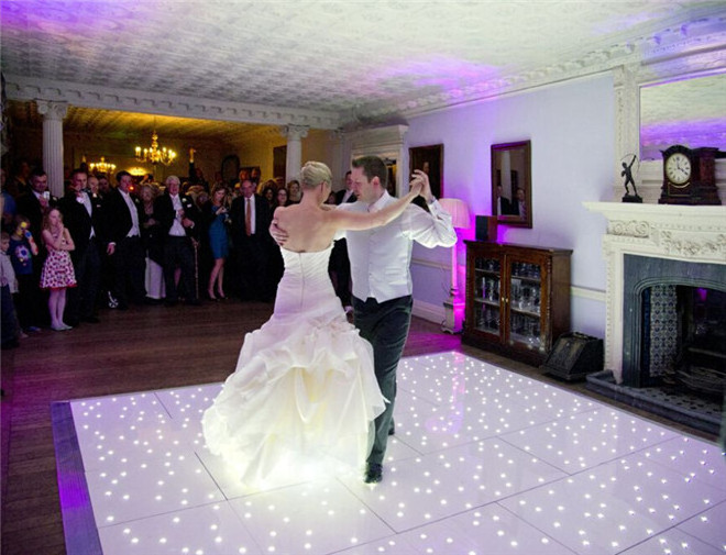 Newest Acrylic Starry Dancing starlight Twinkling LED Starlit Dance Floor tile light for Wedding Party Light