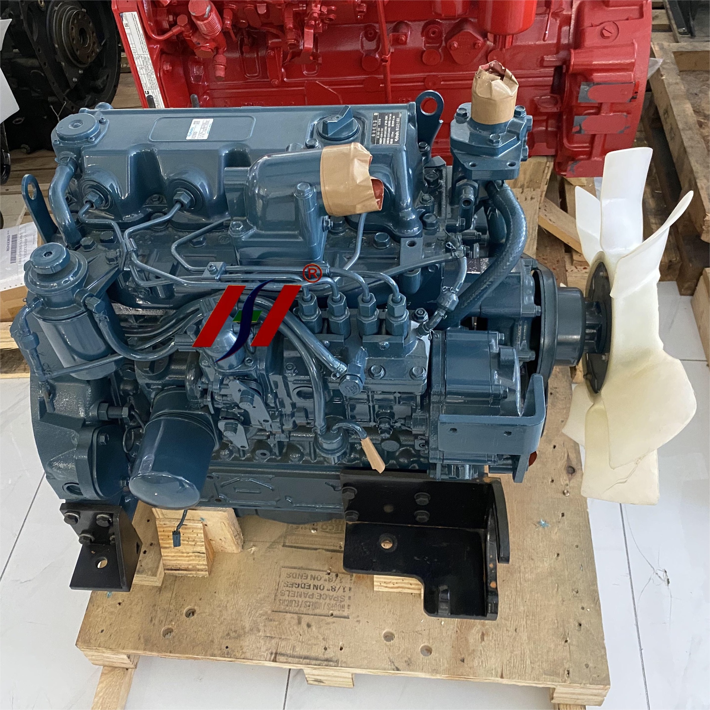 Kubota V3300 parts Genuine Excavator V3300 Engine Assy V3300-T Complete Engine Motor Assembly For Kubota