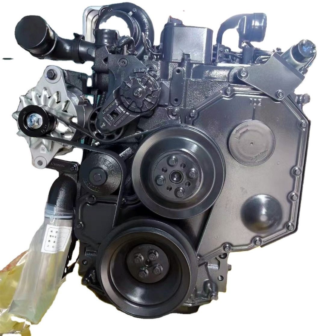 6bt5.silver2 Complete Diesel Engine Assembly 6BT 6BTA5.9 Powertrain Cylinder Ass'y Digger Black Kubota V1505 Engine for Sale