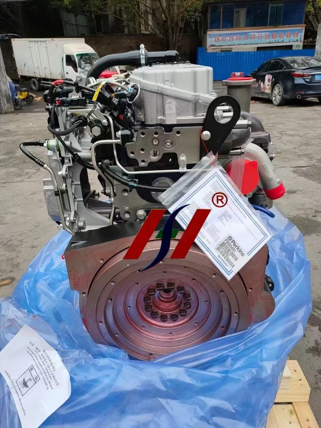 Construction machinery part C7.1 129 kW 173HP 1106D-E70TA Industrial 6 cylinder diesel Engine For Perkins