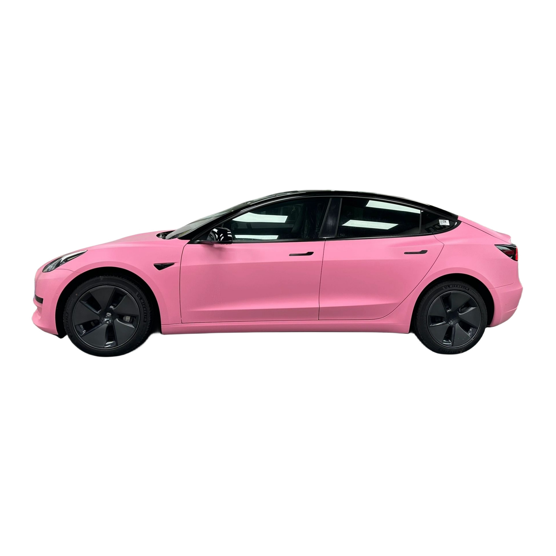 OND Matte Romantic Pink Vehicle Wrap Car Body PET Vinyl Car Wrapping Films adhesive Vinyl Wrap Film Car sticker Vinyl