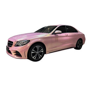 OND Super Fantasy Cherry Blossom Pink Vehicle Wrap Car Body PET Vinyl Car Wrapping Films adhesive Pvc Car Vinyl Wrap Film