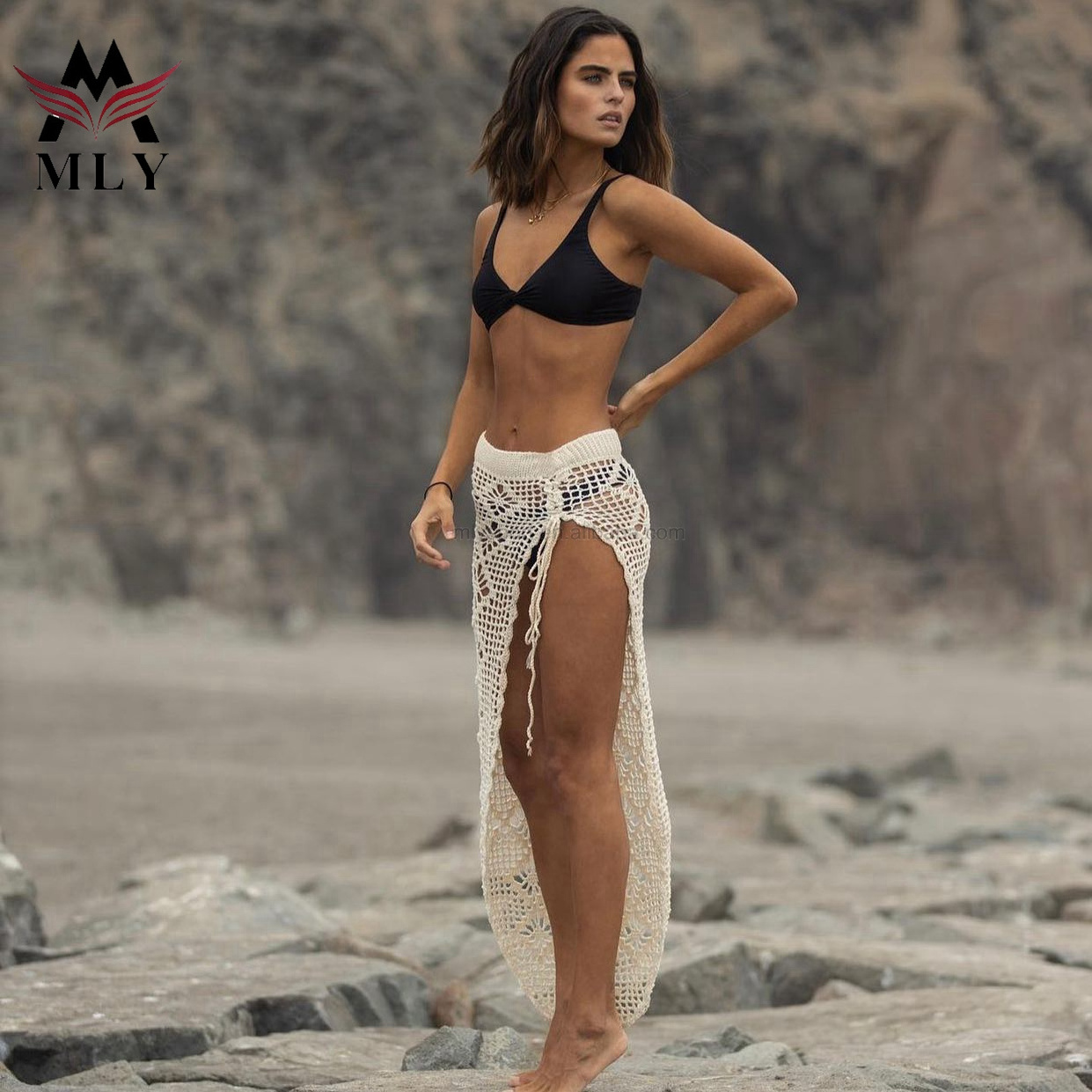 MLY New Design Bikini Women Sexy Open Crotch Swimsuits New Style Bikini Triangle Sexy Swimwear