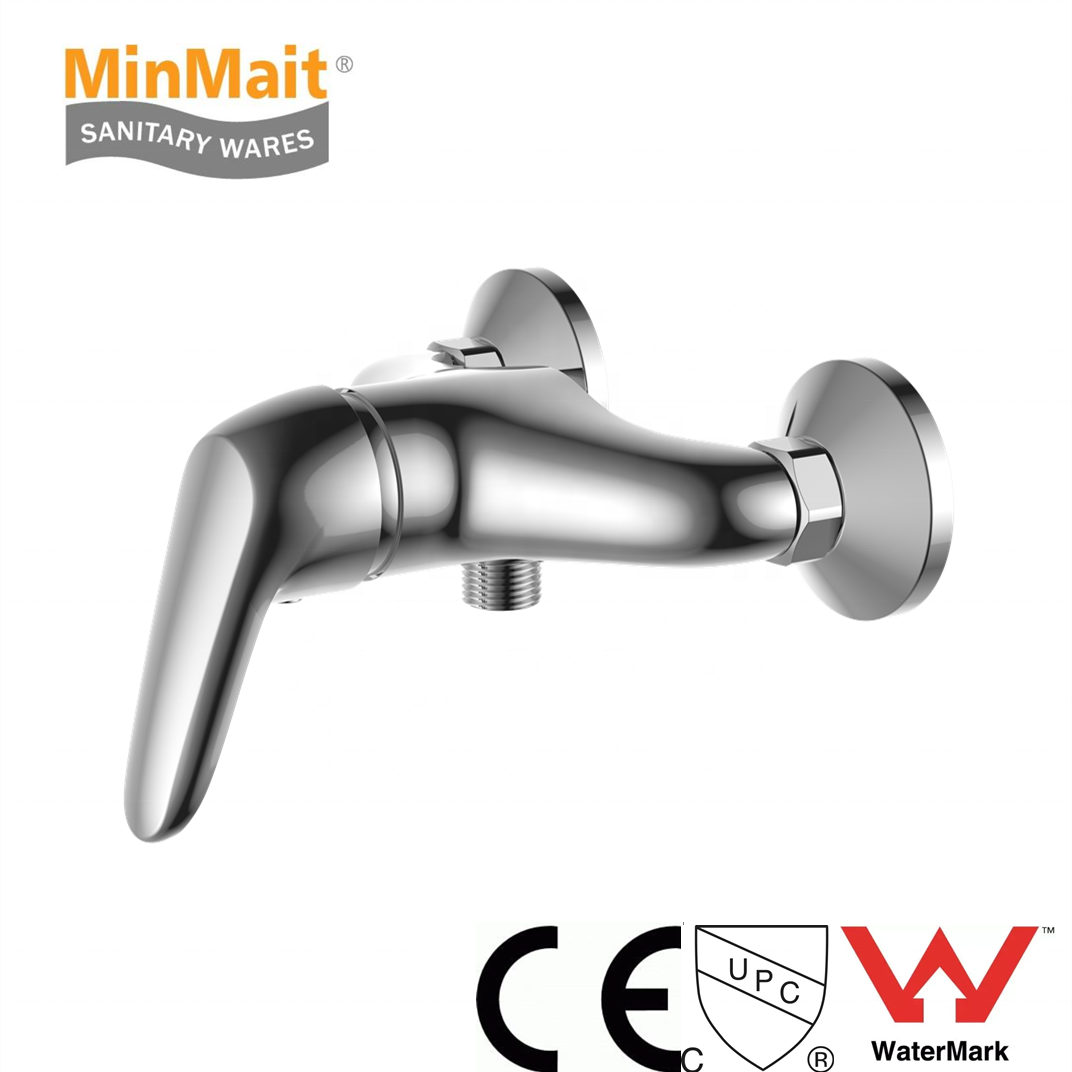 HY-EVE80438150 Bathroom Hot Cold Water Tap Brass Bathroom Shower Faucets Mixers Wall Mount