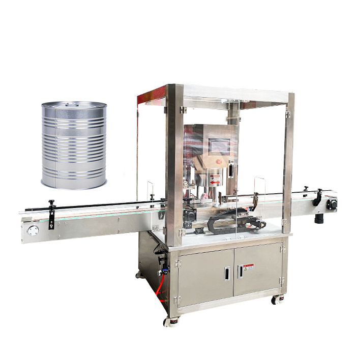 Fully Automatic Sealing Machine Can Seamer Vacuum Nitrogen Flushing Sealing Machine For Metal Can