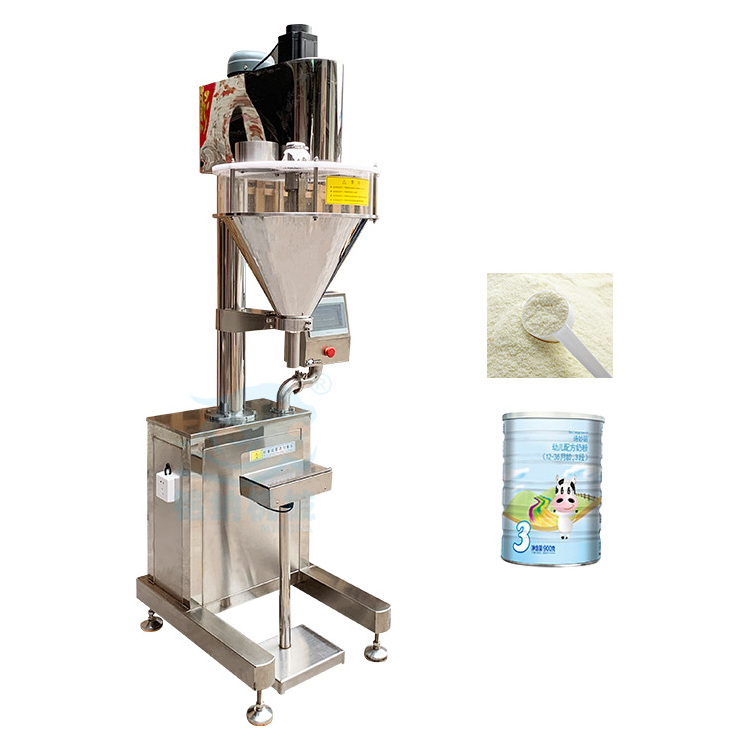 Guangdong infant milk powder nutrition powder single head filling machine equipment factory