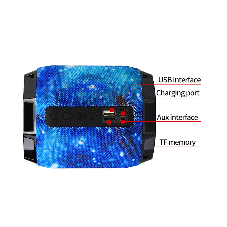 New Romantic stars Speaker universe  music player Portable the galaxy night gift girl speaker