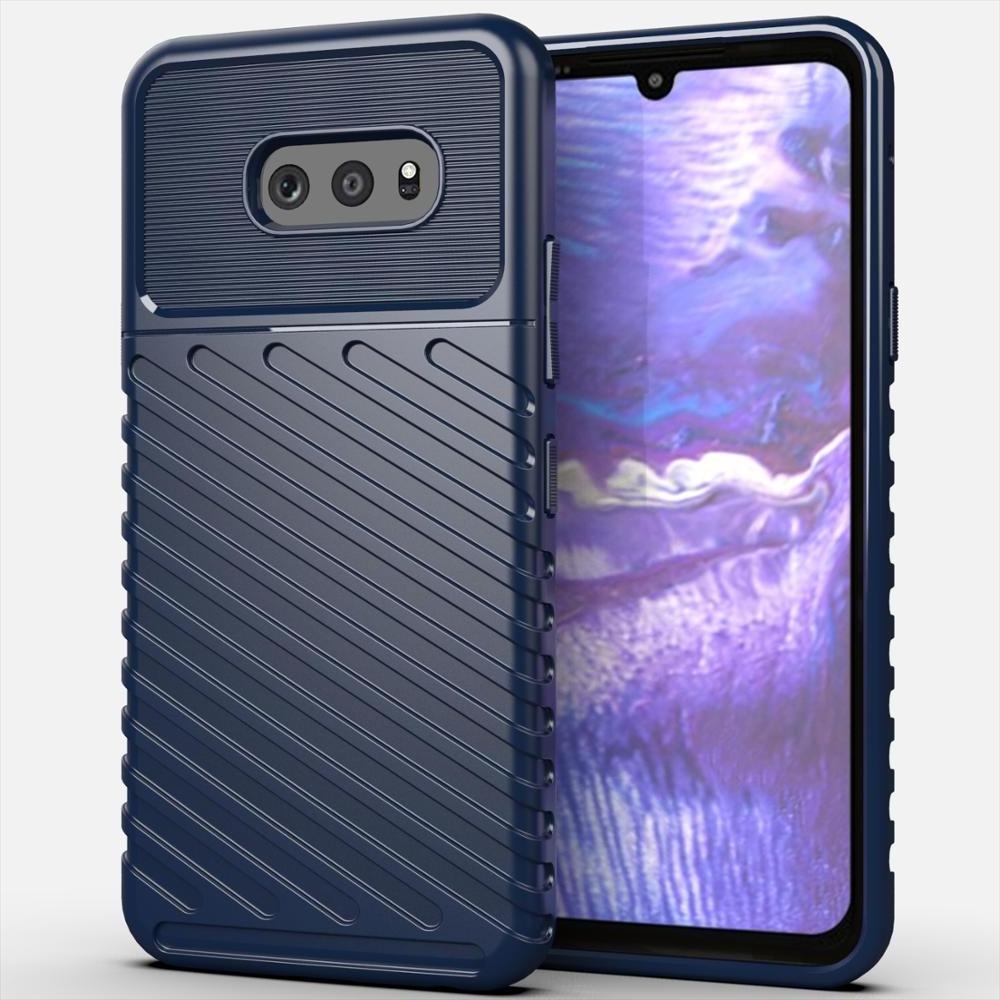 Rugged shield Shockproof TPU Mobile Back Cover Case For LG G8X thinq phone case