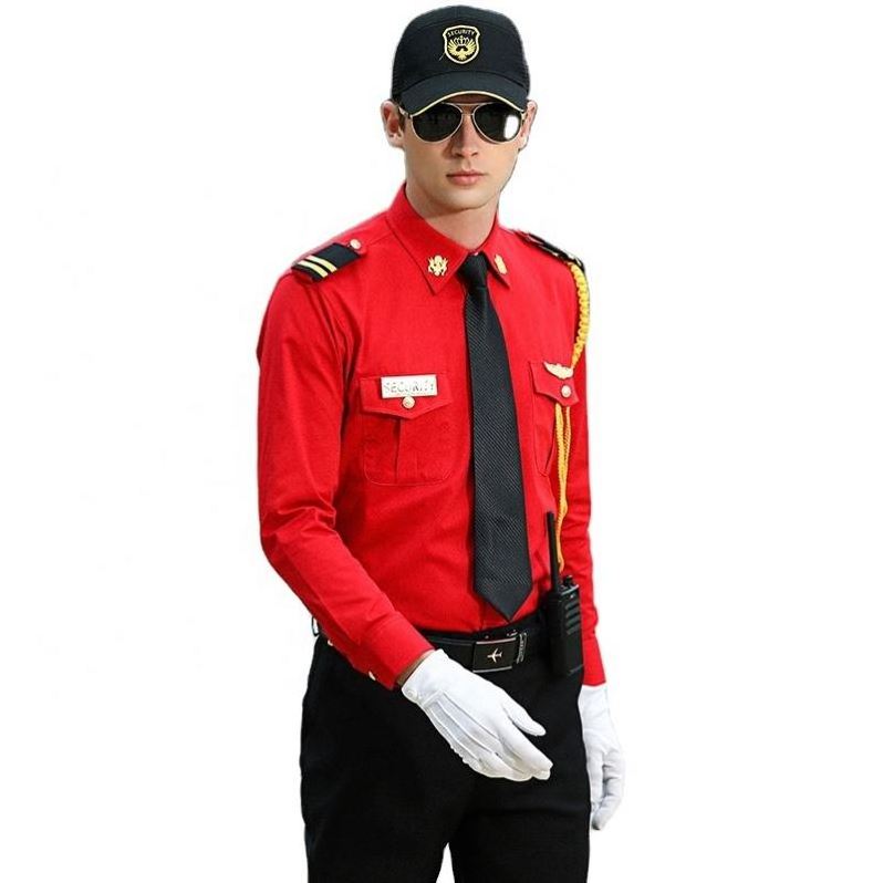 New Design Security Guard Dress Uniform For Sale