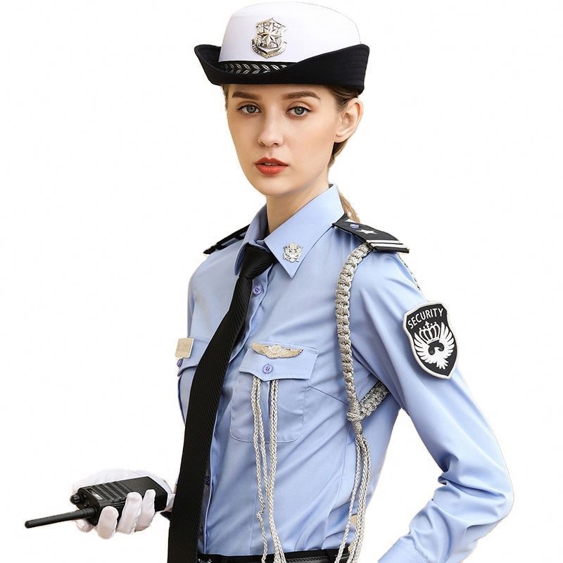 China Factory Supply Design Men And Women Security Guard Uniform Dress Female security uniform For Sale