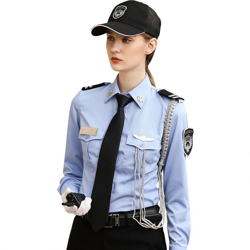 China Factory Supply Design Men And Women Security Guard Uniform Dress Female security uniform For Sale