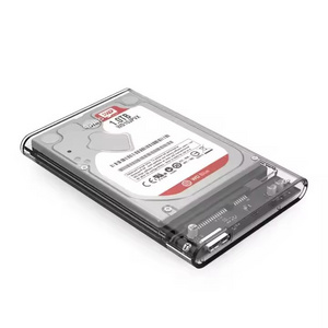 ORICO 2.5" Type-C HDD Enclosure Transparent USB3.1 Gen 1 Tool-Free 5Gbps 4TB Support UASP Protocol 2139C3-CR