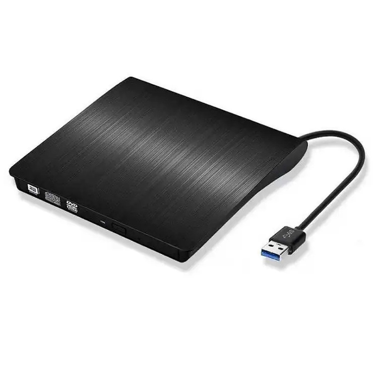 USB3.0 Portable Ultra Slim External 9.5mm USB 3.0 DVD RW DVD-RW CD-RW CD Writer Drive Burner Reader Player For Laptop PC