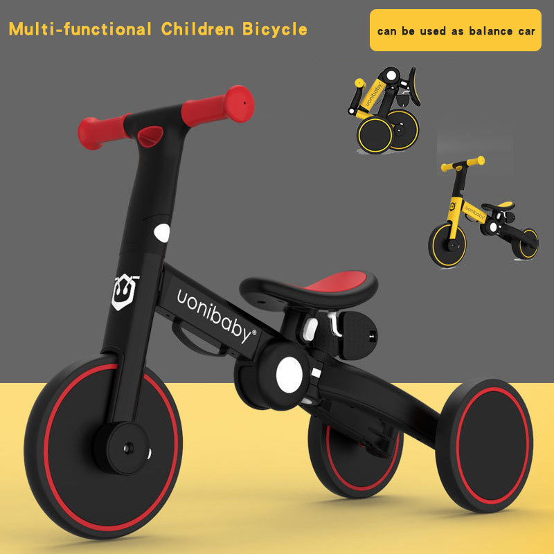 2023 Baby Walker Balance Bike Children No Pedal Bicycle Kids Titanium Set Customized Steel Box Training Picture Frame Logo