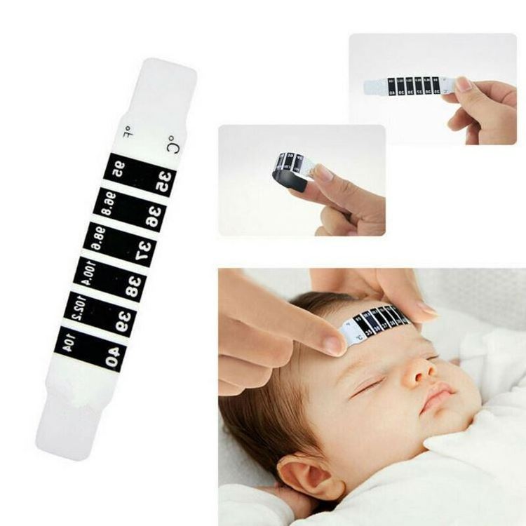 MM-TC009A Plastic Strip Thermometer Portable Forehead Thermometer Children's Household