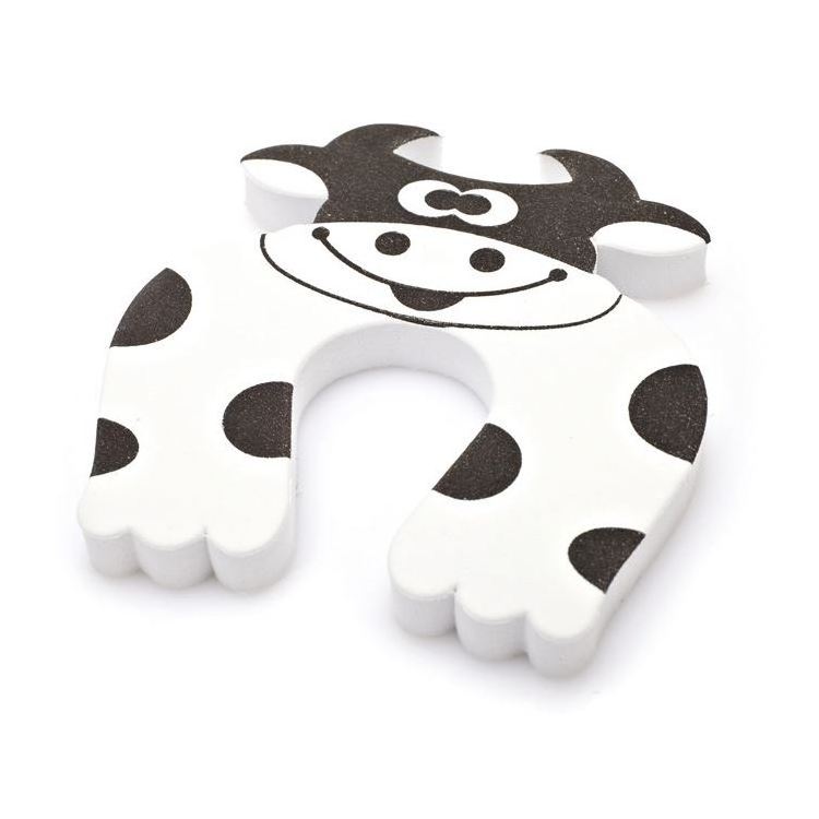 MM-BSP011 C Shape Cartoon Funny Seven Animals EVA Door Slam Stopper Guard For Room