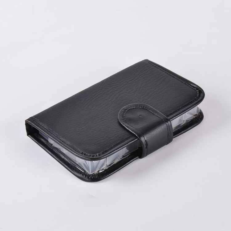 MM-PB026 Hot Selling Notebook Weekly Pill Case Pill Organizer Pill Box With PU Bag