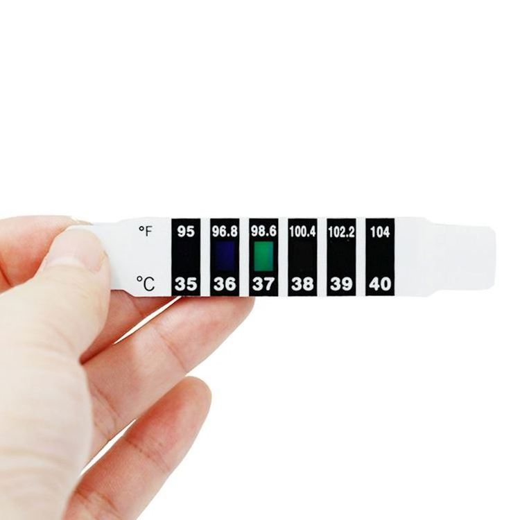 MM-TC009A Plastic Strip Thermometer Portable Forehead Thermometer Children's Household