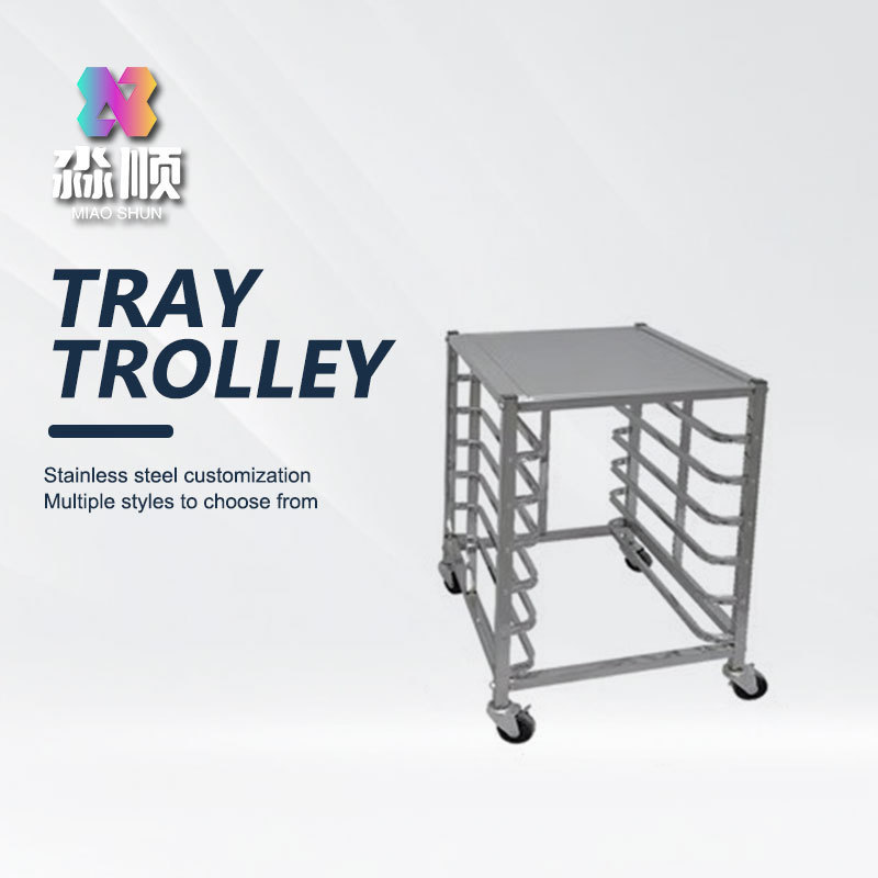 Gastronorm Pan Rack Stainless Steel Tray Trolley Gn Pan Tray Trolley For Bakery