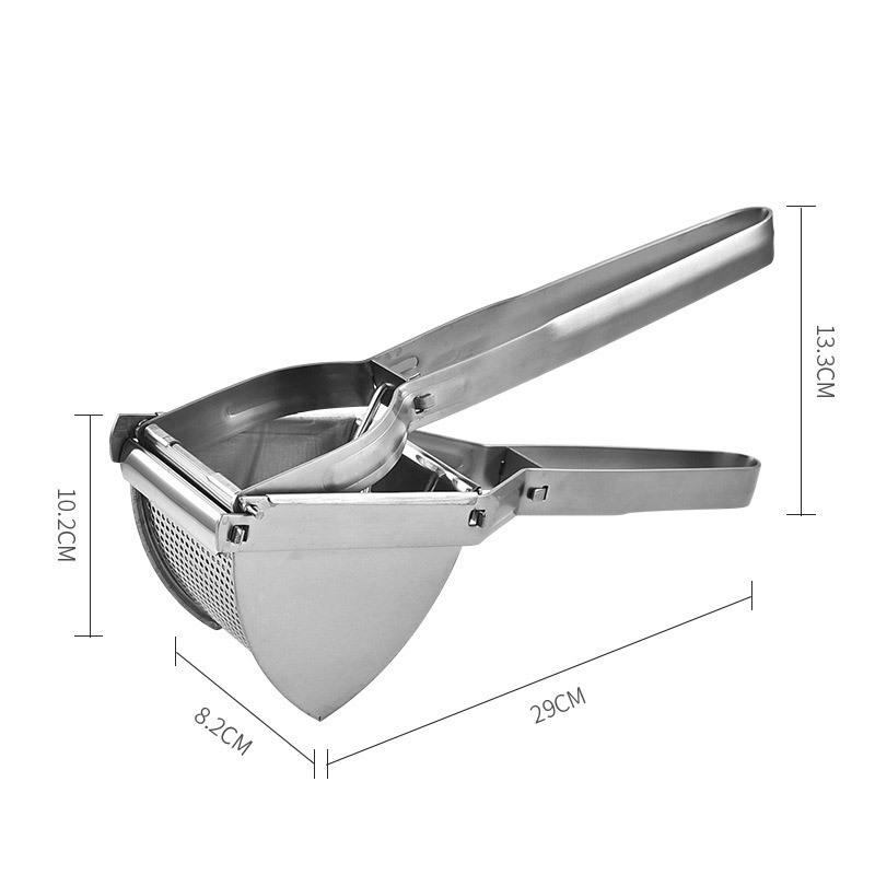 Heavy Duty Stainless Steel Juicer for Home Kitchen Potato Masher Press Ricer Fruit Food Press for Commercial and Home Use