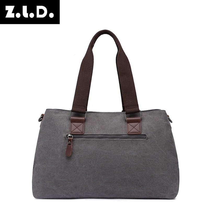 ZUOLUNDUO Wholesale new handbag men custom leisure bag canvas fashion design handbag Women Fashion bag