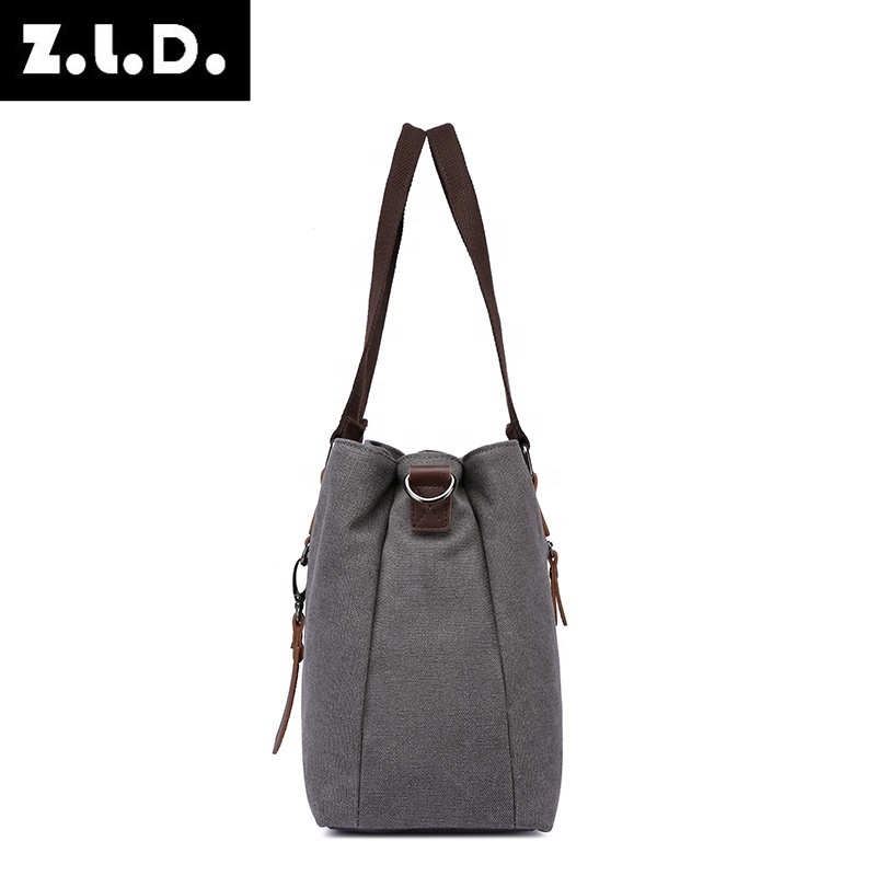 ZUOLUNDUO Wholesale new handbag men custom leisure bag canvas fashion design handbag Women Fashion bag