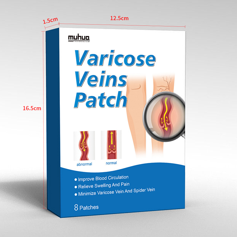 Wholesale of intravenous plaster patches for varicose veins and leg external use black ointment patches