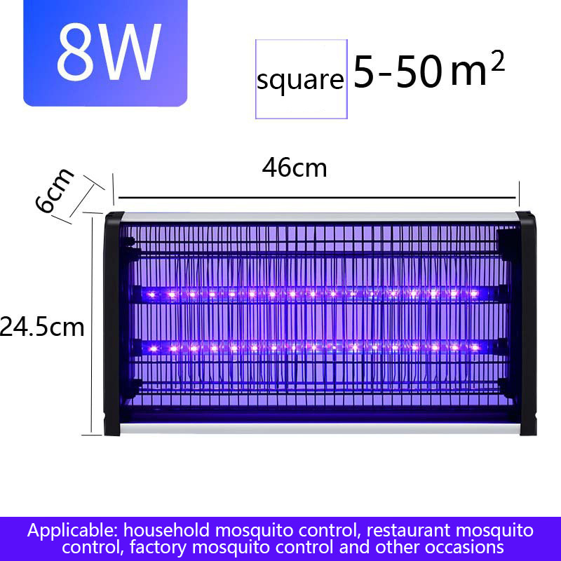 110V commercial mosquito killer lamp artifact led electric shock outdoor farm attracts repels mosquitoes and kills flies