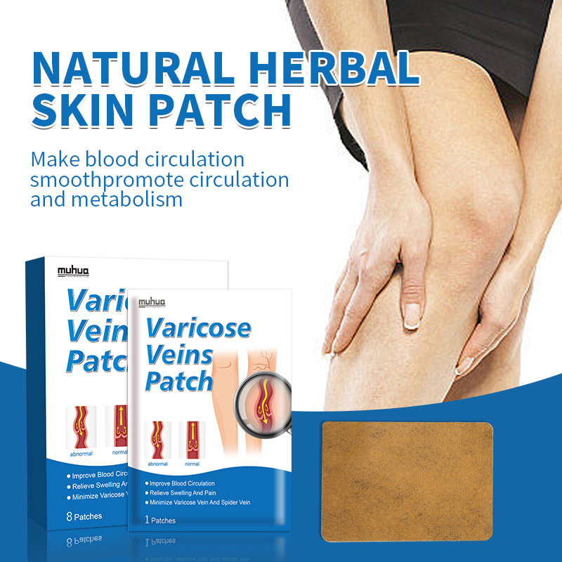 Wholesale of intravenous plaster patches for varicose veins and leg external use black ointment patches