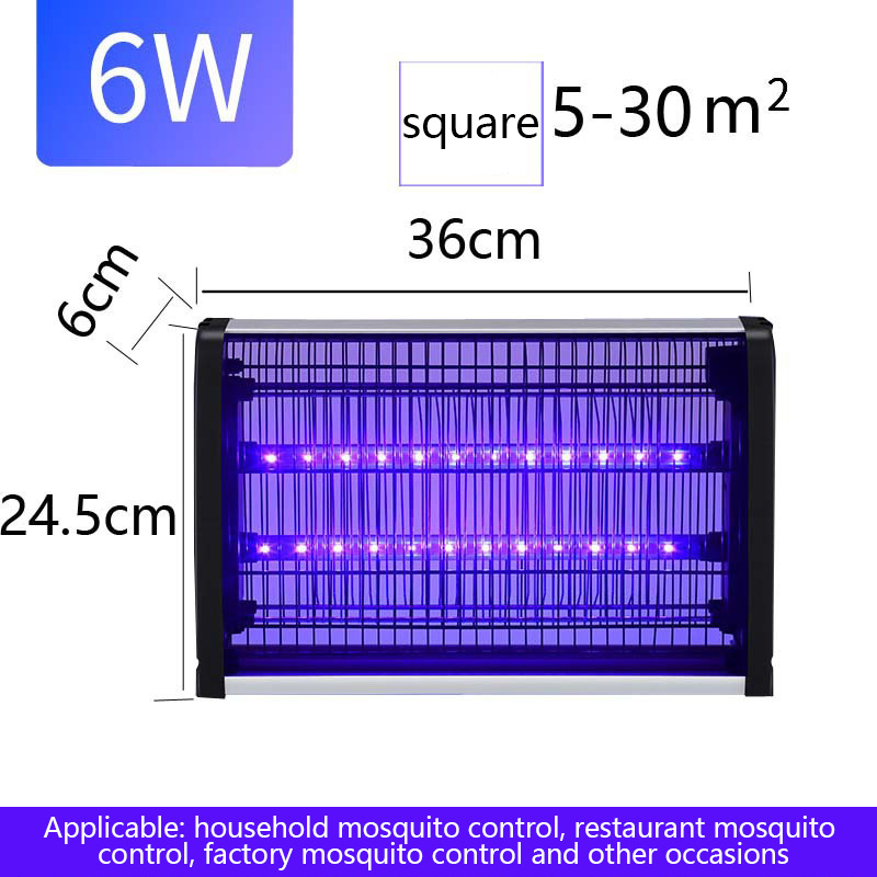 110V commercial mosquito killer lamp artifact led electric shock outdoor farm attracts repels mosquitoes and kills flies