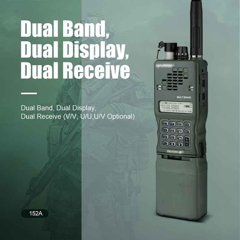 PRC-152A Dual Band Ham Two Way Radio Ip67 public order Security Walkie Talkie