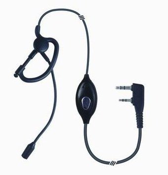 Cheap Earphone Custom Brand Headset Speaker Black Ce OEM Sdr Transceiver Hf Transceiver Y1 Walkie Talkie Earphone