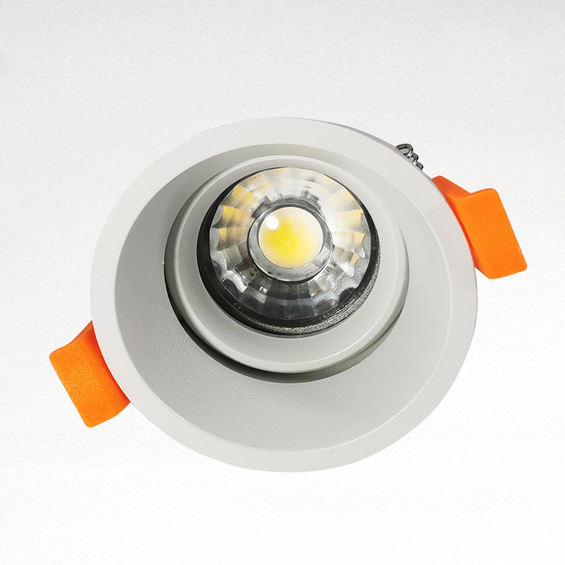 3W 5W 6W 7W 8W 10W LED Indoor Narrow Frame Spotlight Halogen Replacement GU10 MR16 GU10 Down Light Housing