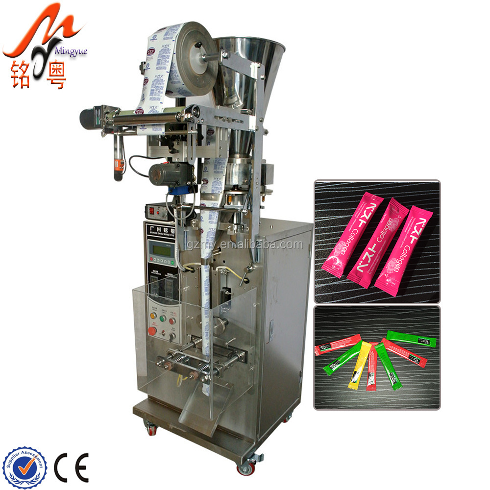 Automatic 5g Raw Brown Sugar Sachet Stick Packing Machine High Production Pepper Bag Sugar Filling Packing Machine