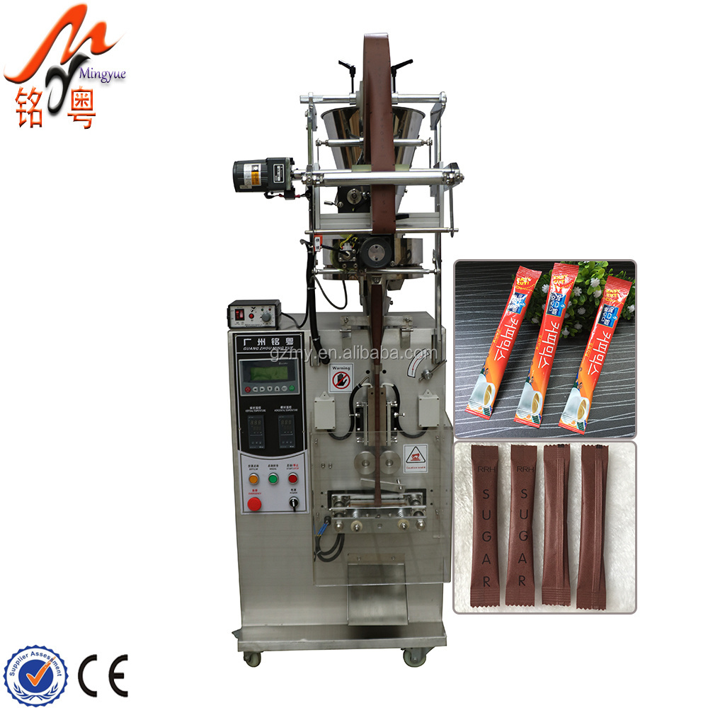 Automatic 5g Raw Brown Sugar Sachet Stick Packing Machine High Production Pepper Bag Sugar Filling Packing Machine