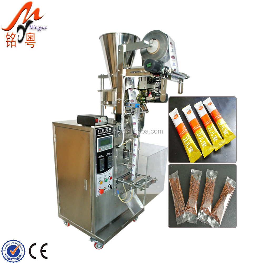 Automatic 5g Raw Brown Sugar Sachet Stick Packing Machine High Production Pepper Bag Sugar Filling Packing Machine