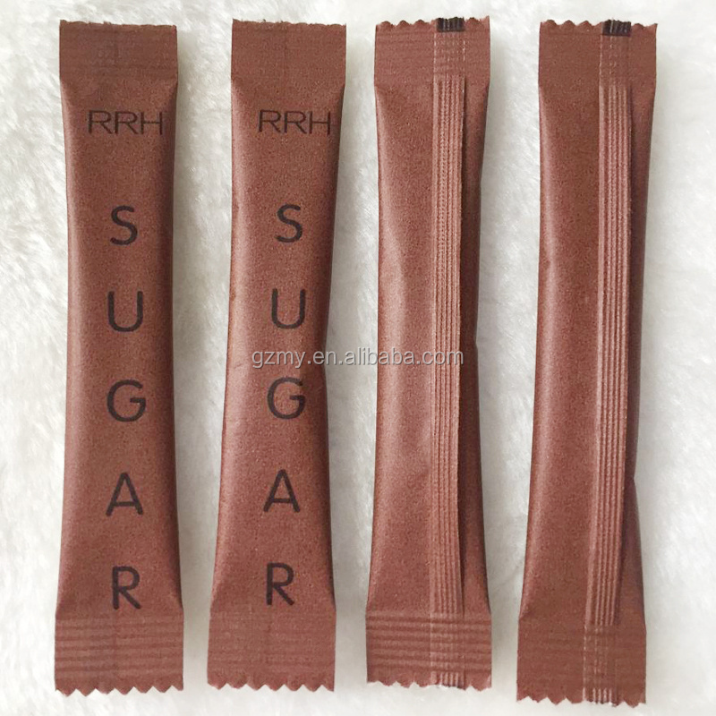 Automatic 5g Raw Brown Sugar Sachet Stick Packing Machine High Production Pepper Bag Sugar Filling Packing Machine