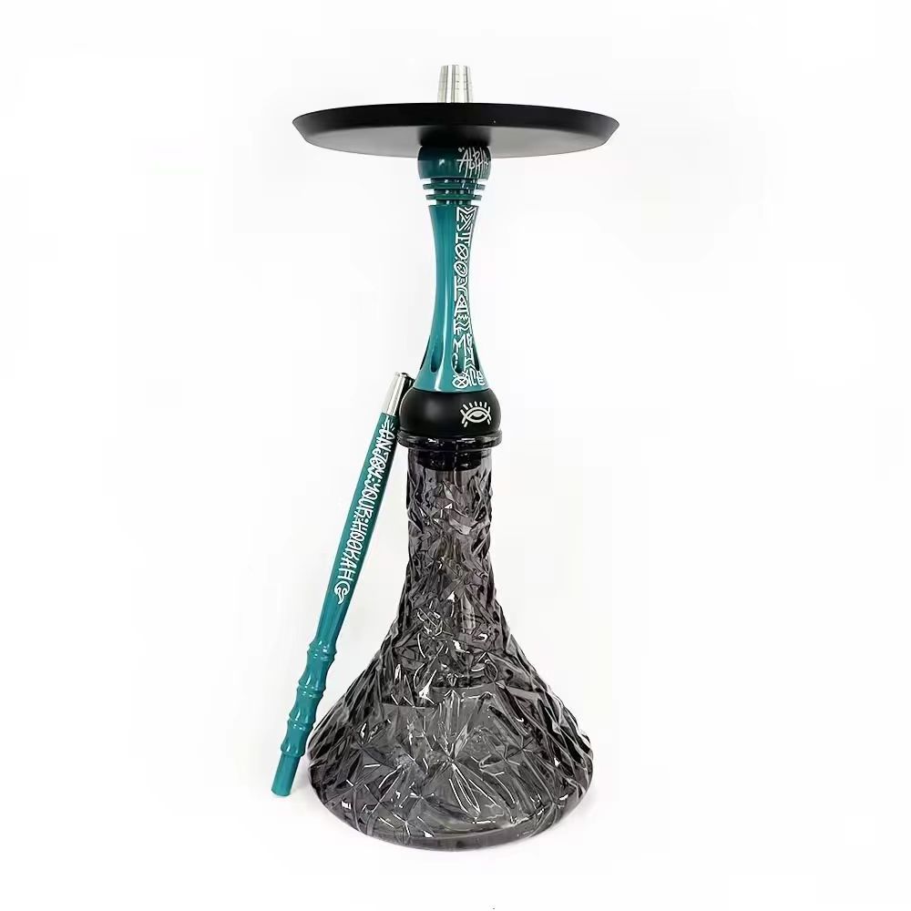 best seller russian hookah aluminum shisha alpha brand X special version hookah without flask hookah shisha