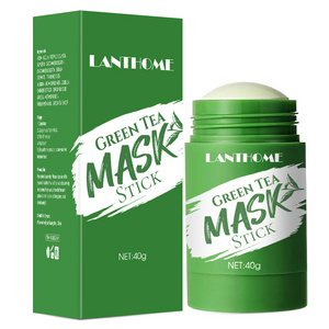 NEW  product Skincare Matcha Purifying Whitening Facial Mud cleansing  green musk stick green tea face pack