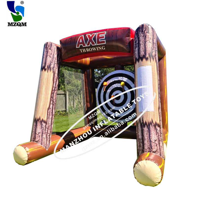 Commercial Carnival Games Dart Board Sticky Game Inflatable Axe Throwing Toy