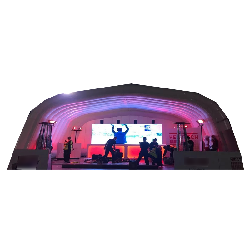 Commercial Outdoor Structures Inflatable Tent Concert inflatable pavilion Inflatable Stage Cover Canopy