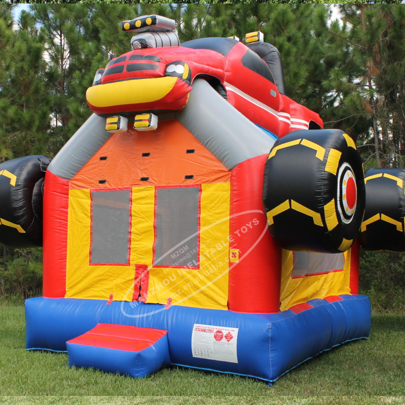 giant inflatable monster truck for advertising