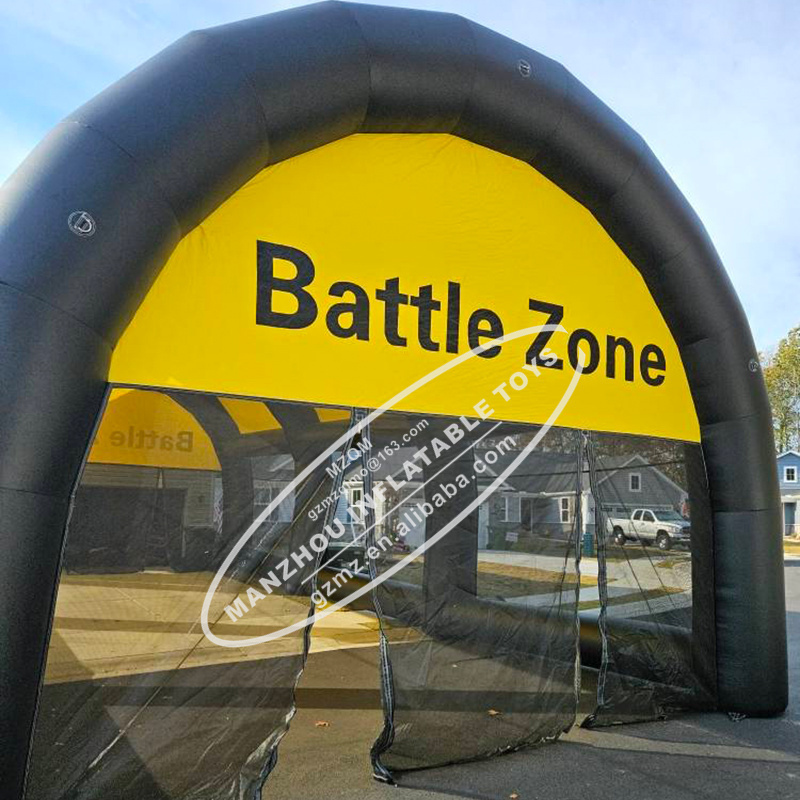 Outdoor inflatable game Tent High Quality Inflatable Arena Inflatable Paintball Bunker Area